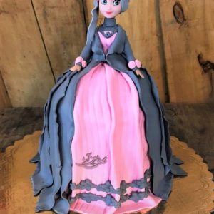 کیک تولد دخترانه عروسک فولا