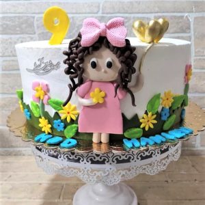 کیک تولد دخترانه عروسک جنگل