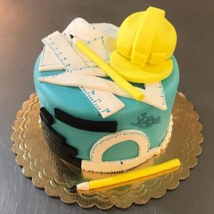 کیک تولد مردانه مهندسی