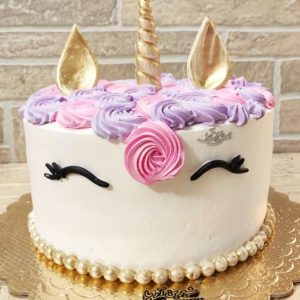 کیک اسب شاخدار دخترونه