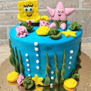 کیک باب اسفنجی و پاتریک