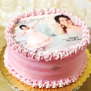 کیک تصویری دخترانه