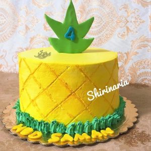کیک تولد آناناس