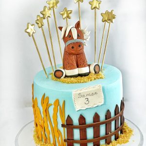 کیک تولد اسب کوچولو
