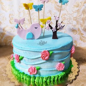 کیک تولد بهاره
