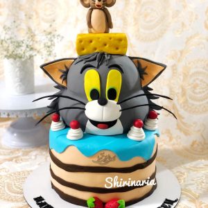 کیک تولد تام و جری