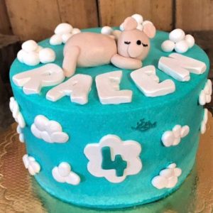 کیک تولد خرس خوابالو