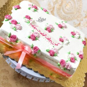 کیک تولد دخترانه زندگی جان