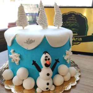 کیک تولد زمستانی اولاف
