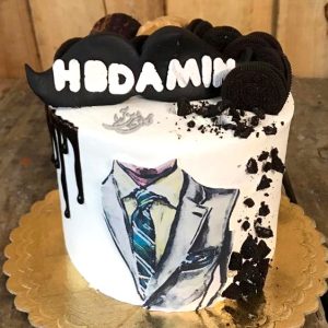 کیک تولد مردانه برندپوشان