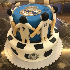 کیک تولد مردانه رئال مادرید