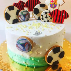 کیک تولد مردانه فوتبالی