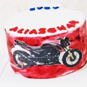 کیک تولد موتور سیکلت