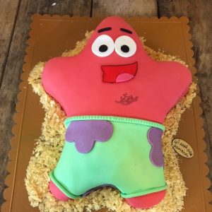 کیک تولد فیگور پاتریک