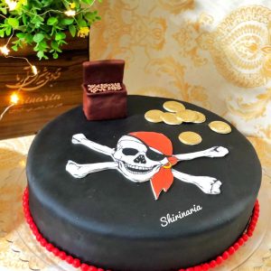 کیک تولد پسرانه دزد دریایی