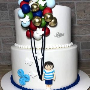 کیک تولد پسرانه عروسکی