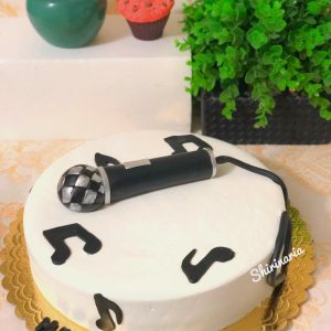 کیک تولد میکروفن