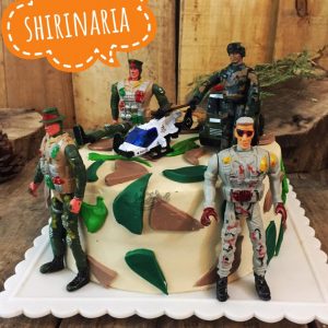 کیک خاطرات جنگ - کیک پایان خدمت سربازی