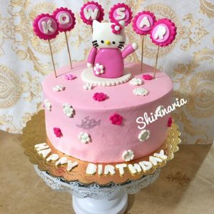 کیک دخترانه هلو کیتی