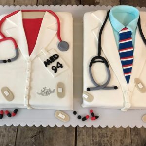 کیک دوقلویی روز پزشک