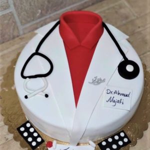 کیک روز پزشک مردانه
