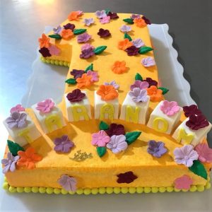 کیک سابله جشن یک سالگی