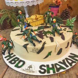 کیک سربازان وطن