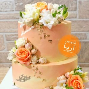 کیک عروسی باترکریم