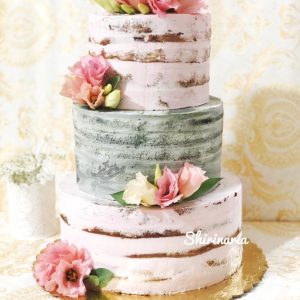 کیک عروسی عریان