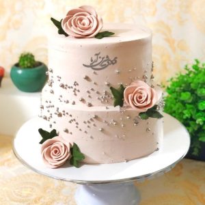 کیک عروسی مروارید