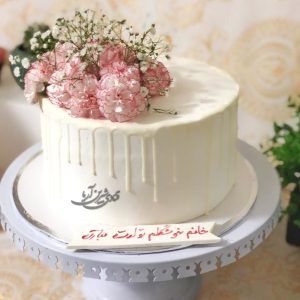 کیک عروسی میخک