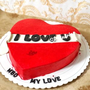 کیک قلب من و تو