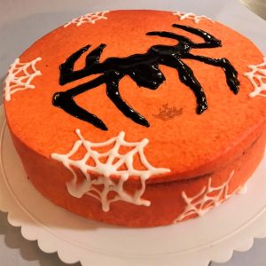 کیک هالوین عنکبوت