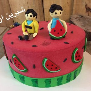 کیک یلدای مهربانی